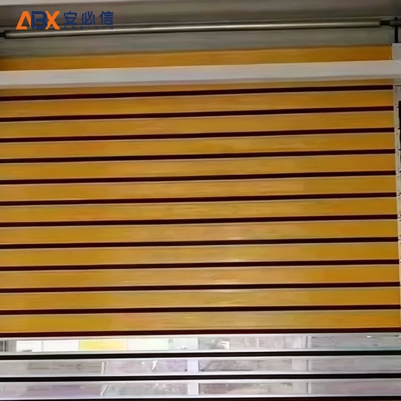 周口铝质快速门